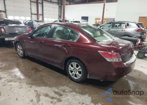 2009 Honda Accord 2.4 Lx-P from USA, damaged, VIN 1HGCP26429A070445